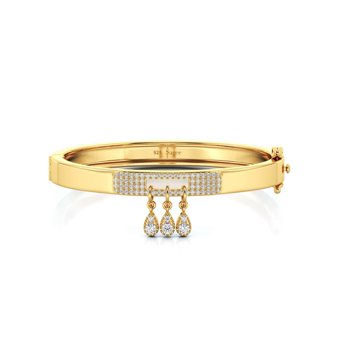 Midnight Ballroom Bangle