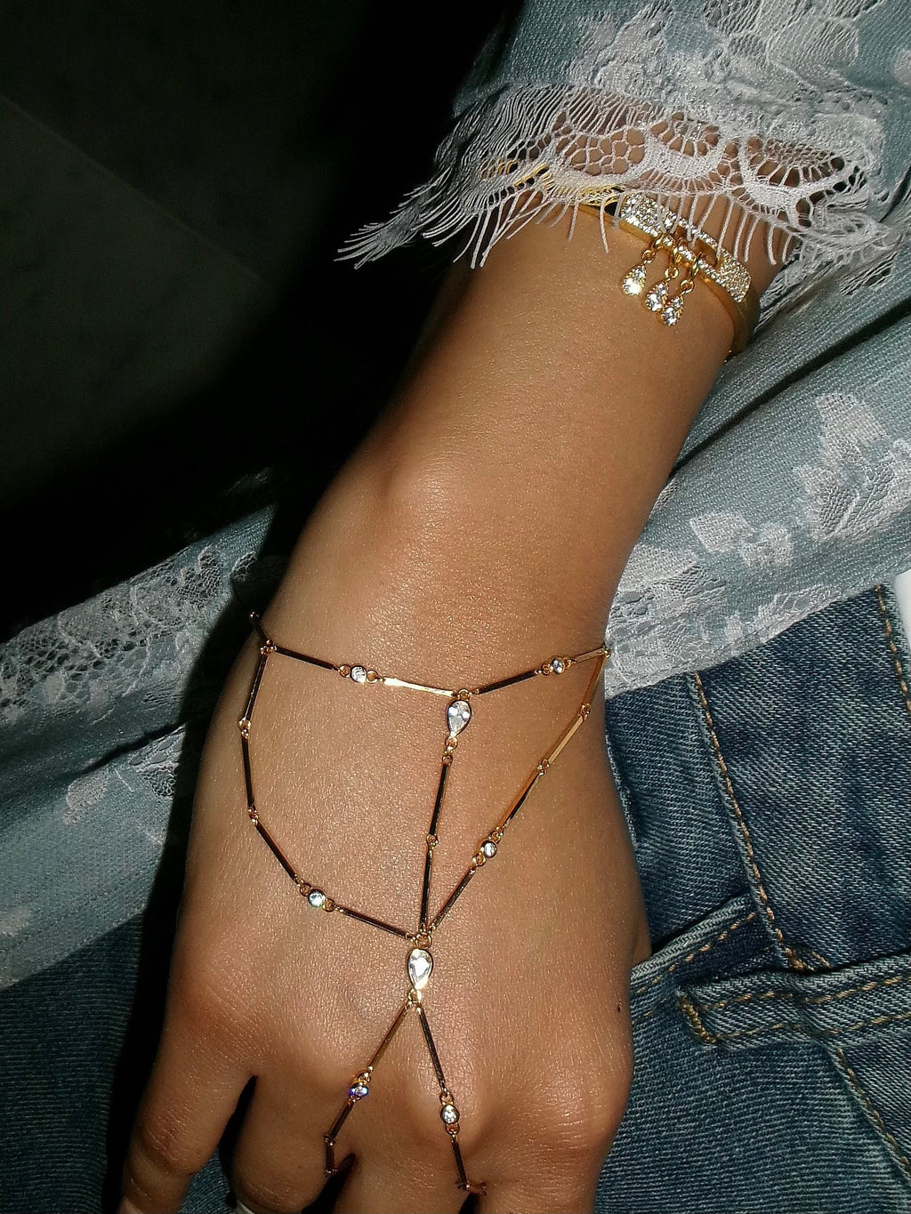 Midnight Ballroom Bangle