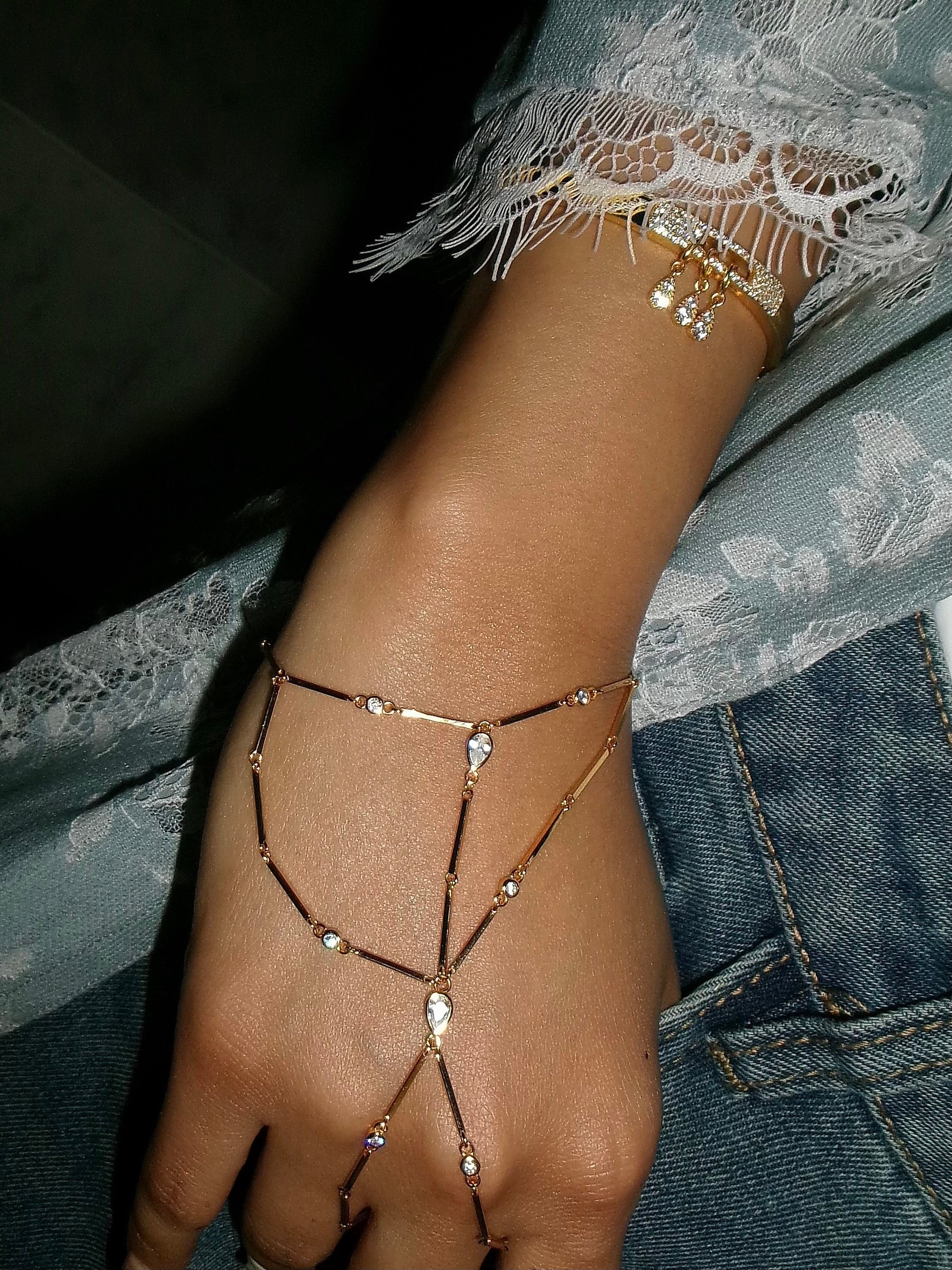 Midnight Ballroom Bangle