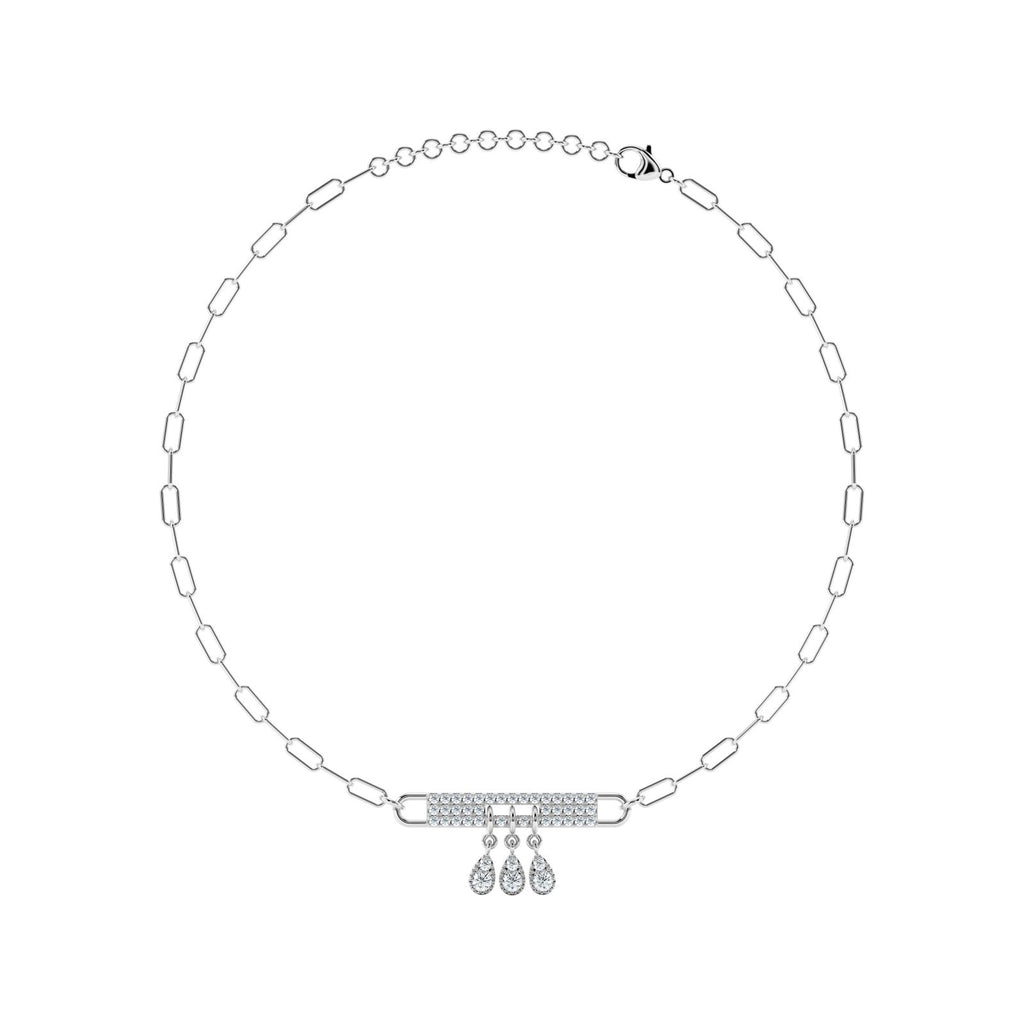 Midnight Ballroom Bar Necklace