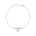 Midnight Ballroom Bar Necklace