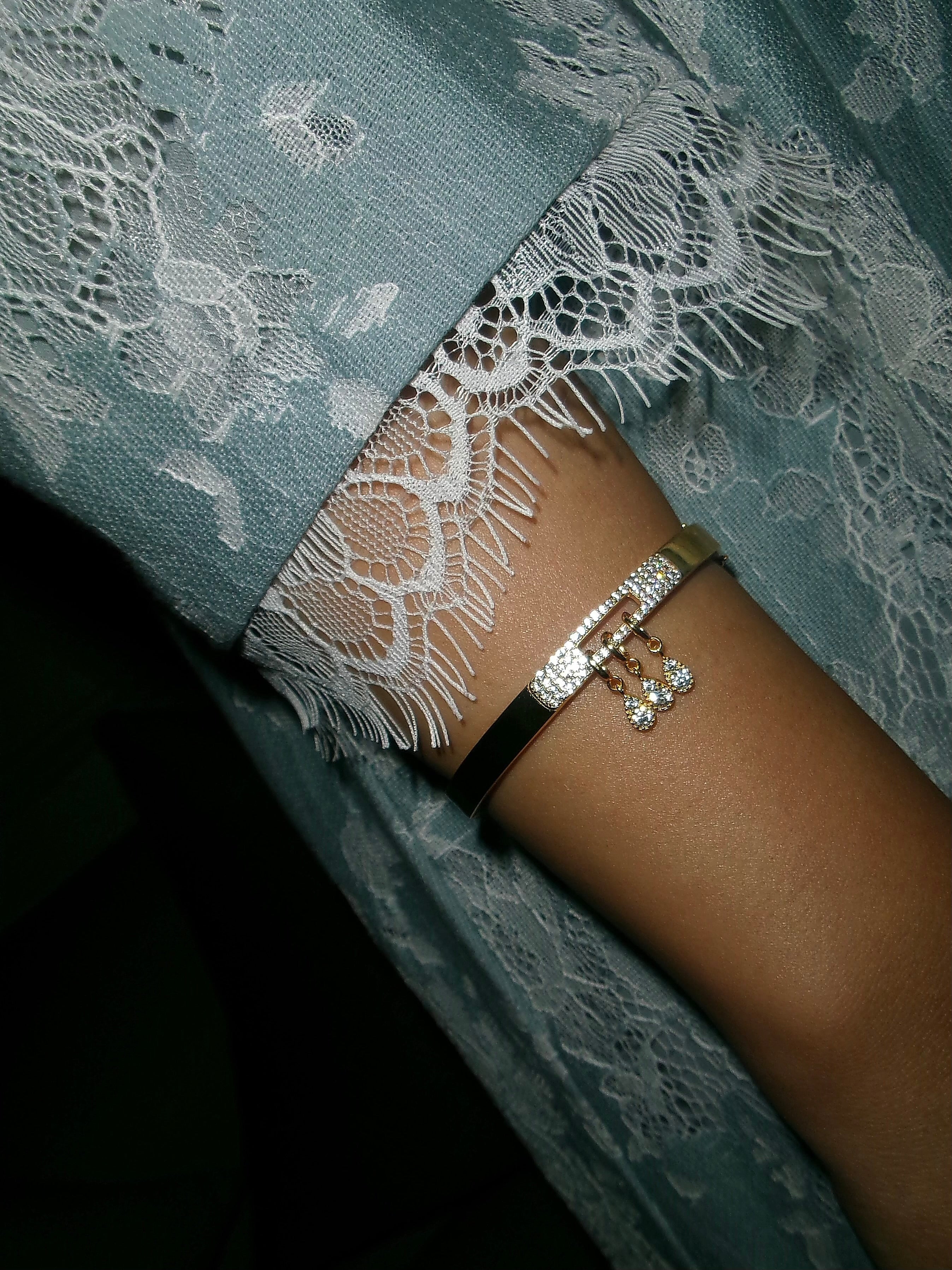 Midnight Ballroom Bangle