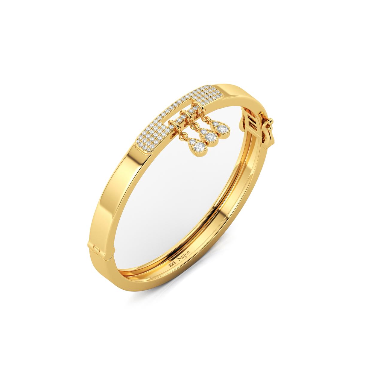 Midnight Ballroom Bangle