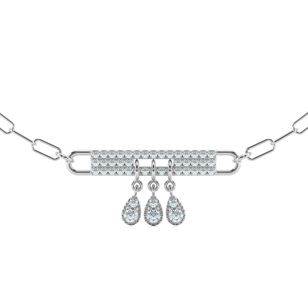 Midnight Ballroom Bar Necklace