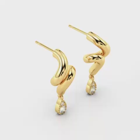 Midnight Ballroom Earrings
